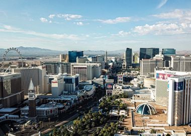 Las Vegas City Skyline USA