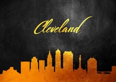 Cleveland Ohio Skyline