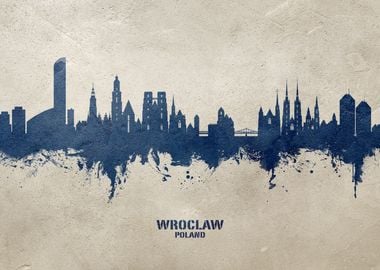 Wroclaw Skyline Poland