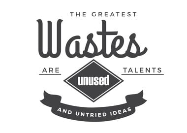 unused talents