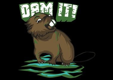 Dam It Beaver Wordplay