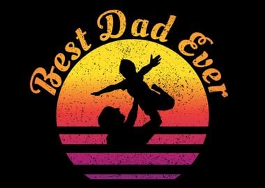 Retro Best Dad Ever