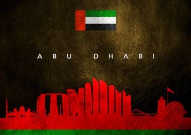 Abu Dhabi UAE Skyline