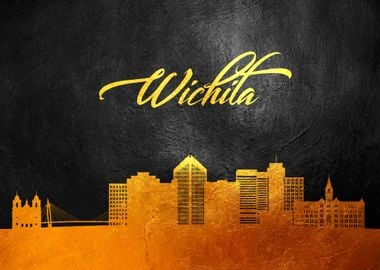 Wichita Kansas Skyline