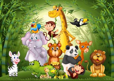 Jungle Animals 