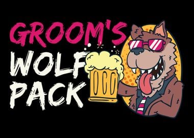 Grooms Wolf Pack For Bach