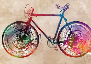 Cycling sport art