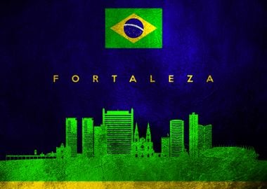 Fortaleza Brazil Skyline