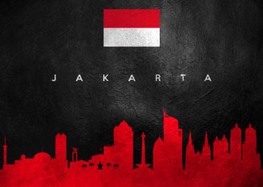 Jakarta Indonesia Skyline