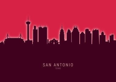 San Antonio Skyline Texas