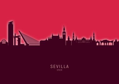 Sevilla Skyline Spain