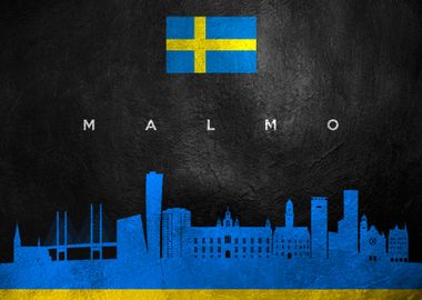 Malmo Sweden Skyline