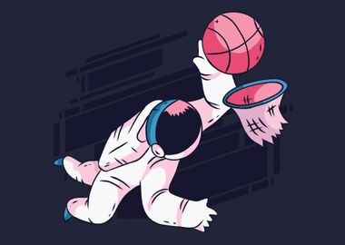 astronaut basketball