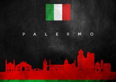 Palermo Italy Skyline