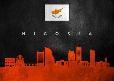 Nicosia Cyprus Skyline