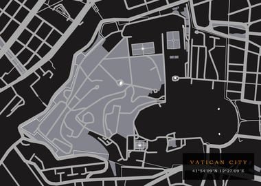 Vatican City Map