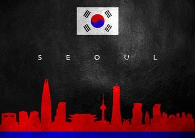 Seoul South Korea Skyline