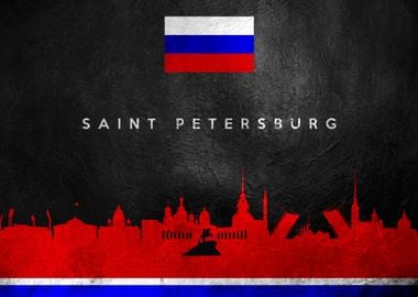 Saint Petersburg Skyline