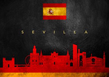 Sevilla Spain Skyline