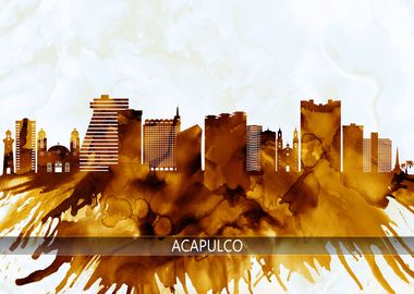 Acapulco Mexico Skyline