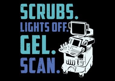 Scrubs Lights Off Gel Scan