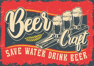 Save Water Drink Beer