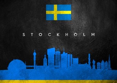 Stockholm Sweden Skyline