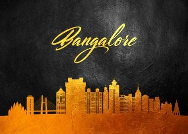 Bangalore India Skyline