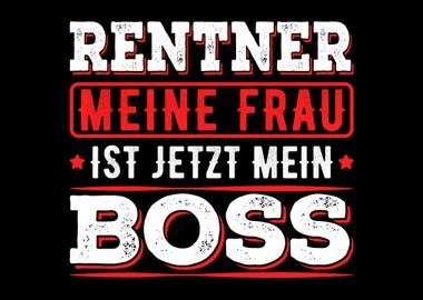 Rentner Frau Ist Boss