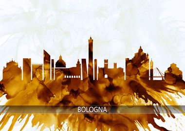 Bologna Italy Skyline