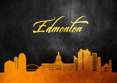 Edmonton Canada Skyline