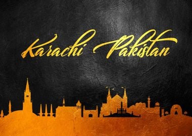 Karachi Pakistan Skyline