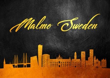 Malmo Sweden Skyline