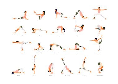 Yoga poses