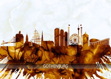 Gothenburg Sweden Skyline