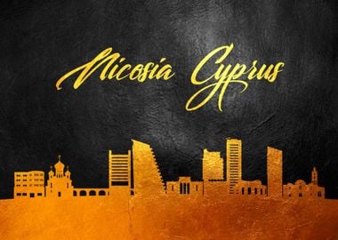 Nicosia Cyprus Skyline