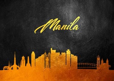 Manila Philippines Skyline