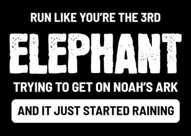 Elephant Noah Rain Athlete