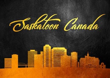 Saskatoon Canada Skyline