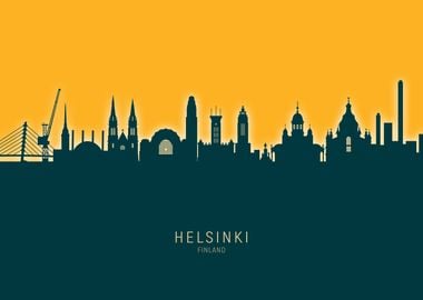 Helsinki Skyline Finland