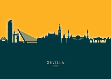 Sevilla Skyline Spain