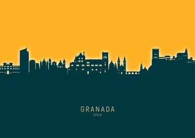 Granada Skyline Spain