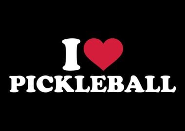 I love Pickleball