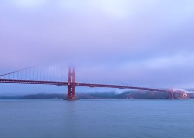 Golden Gate and Fog