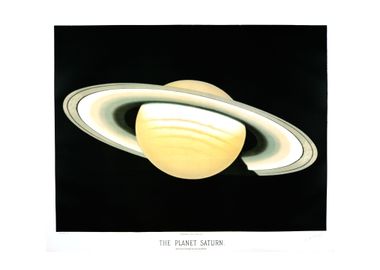 The planet Saturn