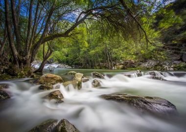 River in northern Portugal