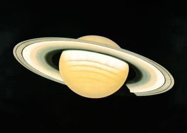 The planet Saturn