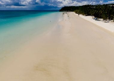 Wide White Beach