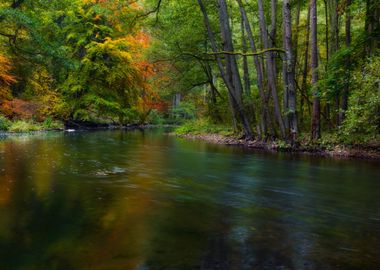 Scenery Scenic River Polan