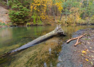 Scenery Scenic River Polan